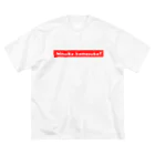 futaba design STOREのNinniku Iremasuka ビッグシルエットTシャツ