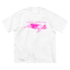 JAKE THE CAT STOREの起きれん猫 ビッグシルエットTシャツ