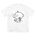 Lani＊Lani-online shop-のおさるのイージーくん♪ ビッグシルエットTシャツ