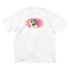 永遠の擬人法のahe-face ビッグシルエットTシャツ