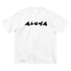 TSUBASAのALOHA ビッグシルエットTシャツ