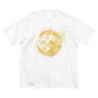 Atelier PanReoのMOON / splash ビッグシルエットTシャツ