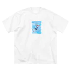 お白湯の脳内のセーラー服と初恋 Big T-Shirt