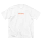 shのsomewhere T-shirt 01 ビッグシルエットTシャツ