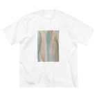 K_piscesの石　Stone wall ビッグシルエットTシャツ