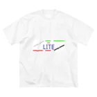 LITE【ﾗｲﾄ】のLITEくんのグッズ ビッグシルエットTシャツ