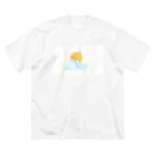 ゆるぽよしょっぷのひゃゃ~ ビッグシルエットTシャツ