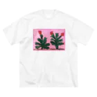 cocomane.artのFlower ビッグシルエットTシャツ