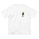 SPROUTの君とのクリームソーダ ビッグシルエットTシャツ