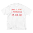 stereovisionのマシンガンは頂戴した HO-HO-HO ビッグシルエットTシャツ