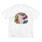 chami＊designのlittle goat ビッグシルエットTシャツ