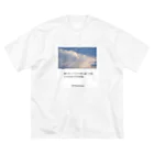 岡本なう - okamoto now -の「空につける名前」グッズ Big T-Shirt