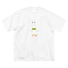 K′z SHOPのカエル三兄弟 Big T-Shirt