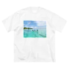 Envoyageの幸せな島 カオガハン島 ビッグシルエットTシャツ