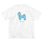 AtelierBoopの花　ピジョンフリーゼ Big T-Shirt