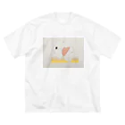 ☺︎のマステ絵♡&♡ ビッグシルエットTシャツ