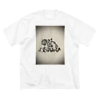 OPTMの花と動物 Big T-Shirt