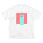 うえむらの夏味サイダー ビッグシルエットTシャツ