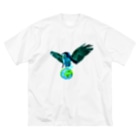 Danke Shoot Coffeeのラプターアマビエ Big T-Shirt