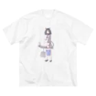 飴屋水星支店の生魚 ビッグシルエットTシャツ