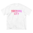 JIMOTO Wear Local Japanの横浜市 YOKOHAMA CITY ビッグシルエットTシャツ