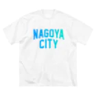 JIMOTOE Wear Local Japanの名古屋市 NAGOYA CITY Big T-Shirt