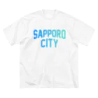 JIMOTO Wear Local Japanの札幌市 SAPPORO CITY ビッグシルエットTシャツ
