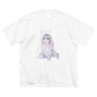 moii_の「時短で描ける方法」を検索するメイド服っぽい女の子 ビッグシルエットTシャツ