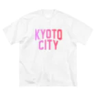JIMOTO Wear Local Japanの京都市 KYOTO CITY ビッグシルエットTシャツ