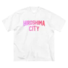 JIMOTO Wear Local Japanの広島市 HIROSHIMA CITY ビッグシルエットTシャツ