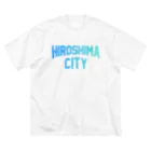 JIMOTOE Wear Local Japanの広島市 HIROSHIMA CITY ビッグシルエットTシャツ