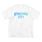 JIMOTO Wear Local Japanの北九州市 KITAKYUSHU CITY ビッグシルエットTシャツ