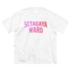 JIMOTO Wear Local Japanの世田谷区 SETAGAYA WARD Big T-Shirt