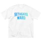 JIMOTO Wear Local Japanの世田谷区 SETAGAYA WARD ビッグシルエットTシャツ