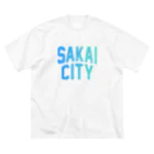 JIMOTOE Wear Local Japanの堺市 SAKAI CITY Big T-Shirt