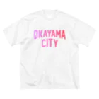 JIMOTO Wear Local Japanの岡山市 OKAYAMA CITY Big T-Shirt