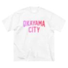 JIMOTO Wear Local Japanの岡山市 OKAYAMA CITY ビッグシルエットTシャツ