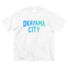 JIMOTOE Wear Local Japanの岡山市 OKAYAMA CITY Big T-Shirt