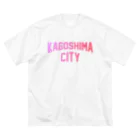 JIMOTO Wear Local Japanの鹿児島市 KAGOSHIMA CITY ビッグシルエットTシャツ