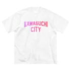 JIMOTOE Wear Local Japanの川口市 KAWAGUCHI CITY ビッグシルエットTシャツ