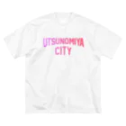 JIMOTOE Wear Local Japanの宇都宮市 UTSUNOMIYA CITY ビッグシルエットTシャツ