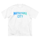 JIMOTO Wear Local Japanの松山市 MATSUYAMA CITY ビッグシルエットTシャツ