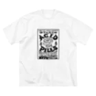 Bunny Robber GRPCのTAKE ACID PILLS_BLK ビッグシルエットTシャツ