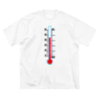 フォーヴァの温度計 ビッグシルエットTシャツ