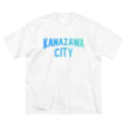 JIMOTO Wear Local Japanの金沢市 KANAZAWA CITY ビッグシルエットTシャツ