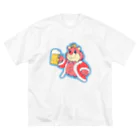 德丸家のTOKUMARUDAIOU ビッグシルエットTシャツ