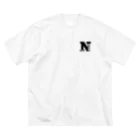 NoaMOVEの'' N '' ロゴTee ビッグシルエットTシャツ