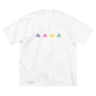 ocomeyarouの▲△▲△ ビッグシルエットTシャツ