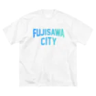 JIMOTO Wear Local Japanの藤沢市 FUJISAWA CITY ビッグシルエットTシャツ