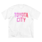 JIMOTO Wear Local Japanの豊田市 TOYOTA CITY ビッグシルエットTシャツ